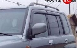 999 р. Комплект дефлекторов окон (ветровиков) 4 шт. (5 дверей) Russtal Mitsubishi Pajero iO (1998-2007)  с доставкой в г. Воронеж. Увеличить фотографию 1