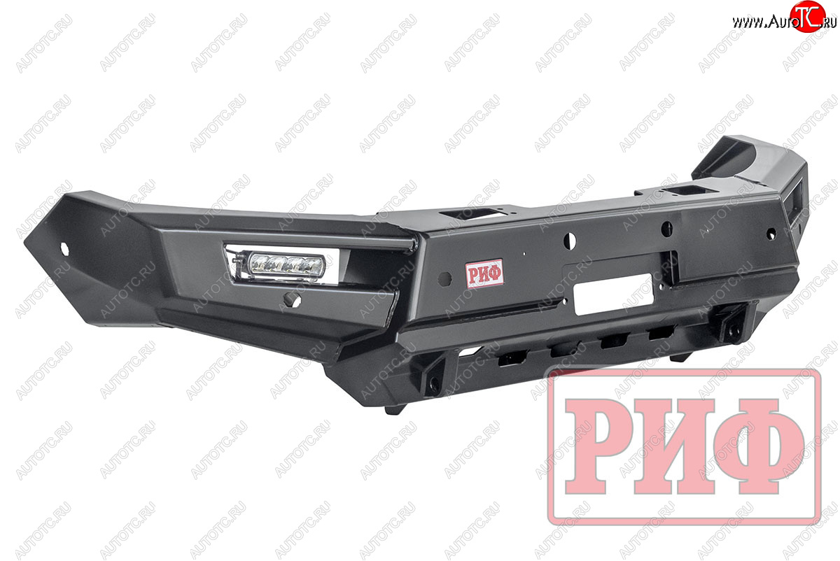 57 999 р. Бампер передний силовой РИФ  Mitsubishi Pajero Sport  QE (2015-2021) дорестайлинг (С дополнительными фарами, под парктроник)  с доставкой в г. Воронеж