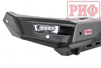 57 999 р. Бампер передний силовой РИФ  Mitsubishi Pajero Sport  QE (2015-2021) дорестайлинг (С дополнительными фарами, под парктроник)  с доставкой в г. Воронеж. Увеличить фотографию 4