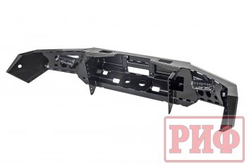 57 999 р. Бампер передний силовой РИФ  Mitsubishi Pajero Sport  QE (2015-2021) дорестайлинг (С дополнительными фарами, под парктроник)  с доставкой в г. Воронеж. Увеличить фотографию 5