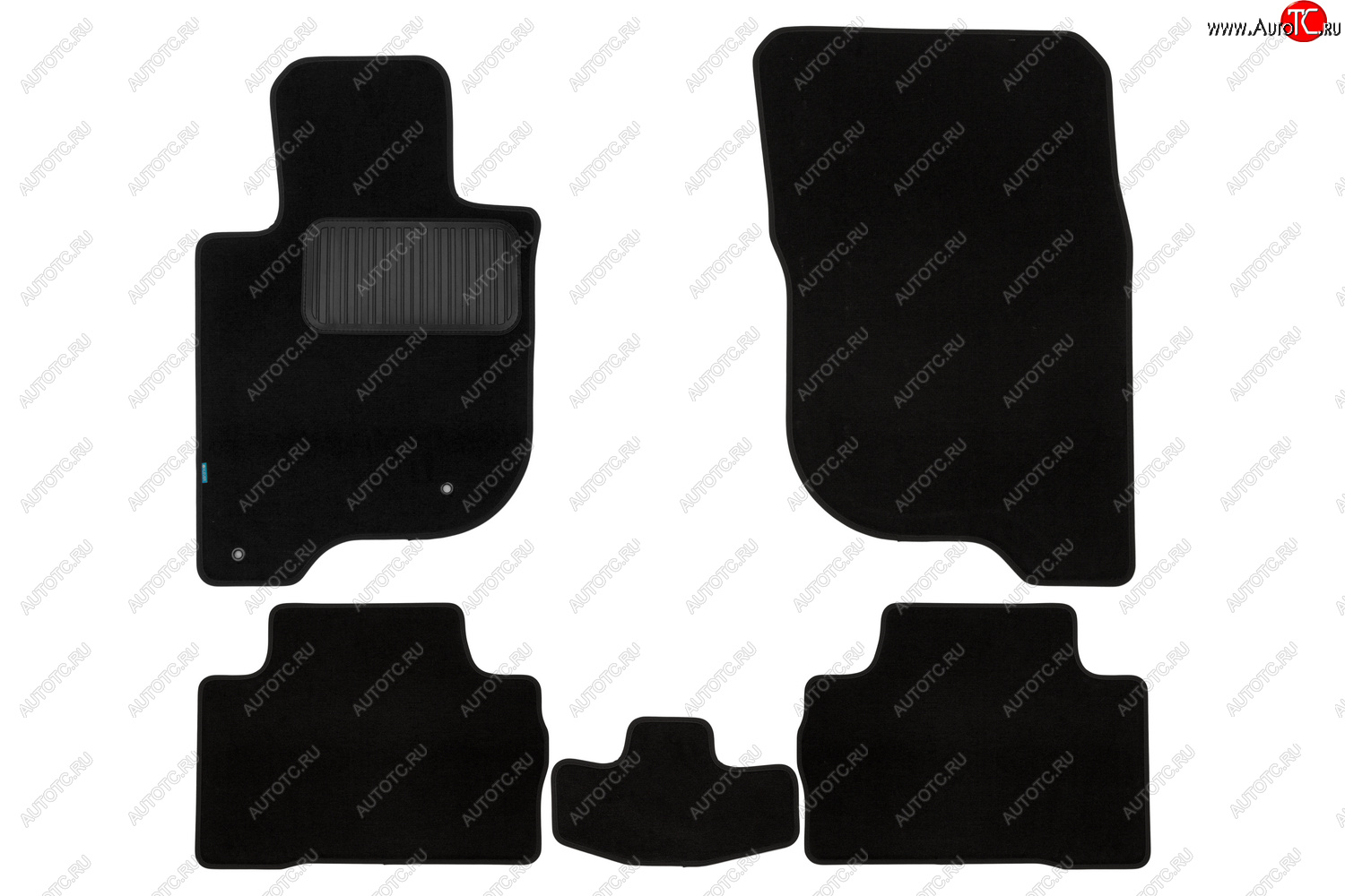 6 199 р. Текстильные коврики салона Klever Premium  Mitsubishi Pajero Sport  QE (2015-2021) дорестайлинг (Черные)  с доставкой в г. Воронеж