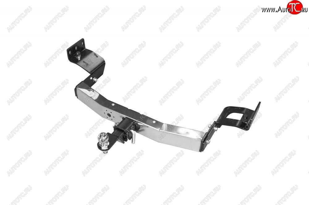 20 299 р. Фаркоп PT GROUP /съемный квадрат/ с НЕРЖ накладкой MITSUBISHI Pajero Sport 2008-2020   Mitsubishi Pajero Sport  QE (2015-2021) дорестайлинг  с доставкой в г. Воронеж
