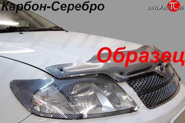 2 299 р. Защита фар CA-Plastik  Mitsubishi Pajero Sport  PB (2008-2013) дорестайлинг (Цвет: прозрачный)  с доставкой в г. Воронеж