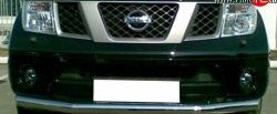 15 249 р. Одинарная защита переднего бампера SLITKOFF диаметром 76 мм Nissan Pathfinder R51 дорестайлинг (2004-2007)  с доставкой в г. Воронеж. Увеличить фотографию 4