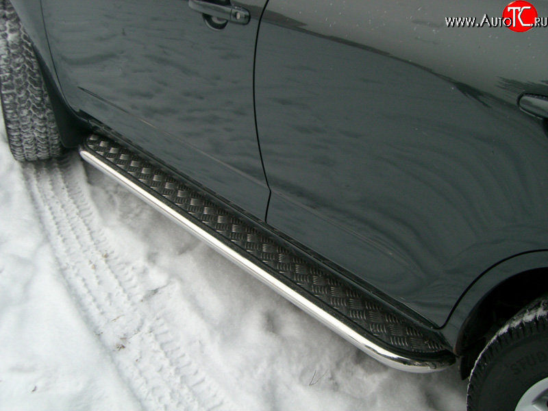 24 649 р. Защита порогов Toyota RAV 4 3 2006-2009 V2  Toyota RAV4  XA305 (2005-2009) 5 дв. дорестайлинг  с доставкой в г. Воронеж