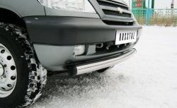15 449 р. Одинарная защита переднего бампера SLITKOFF диаметром 76 мм  Chevrolet Niva  2123 (2002-2008), Лада 2123 (Нива Шевроле) (2002-2008)  с доставкой в г. Воронеж. Увеличить фотографию 3