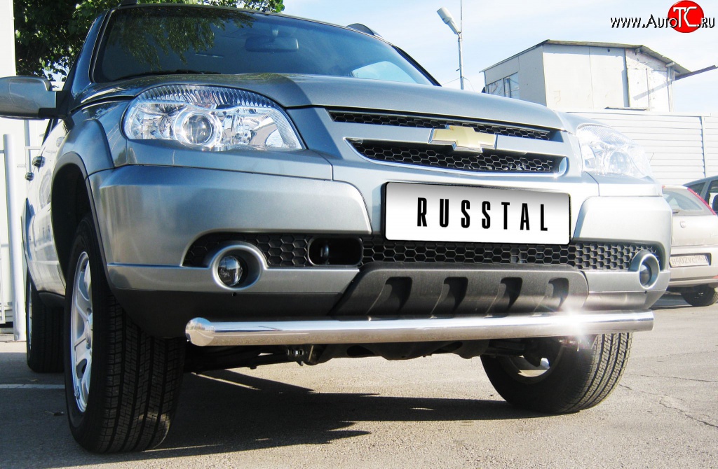 14 949 р. Одинарная защита переднего бампера Bertone диаметром 76 мм  Chevrolet Niva  2123 (2009-2020), Лада 2123 (Нива Шевроле) (2009-2021)  с доставкой в г. Воронеж