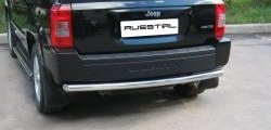12 349 р. Защита заднего бампера (Ø76 мм, нержавейка) Russtal Jeep Liberty KJ дорестайлинг (2001-2004)  с доставкой в г. Воронеж. Увеличить фотографию 3
