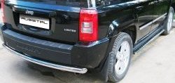 12 349 р. Защита заднего бампера (Ø76 мм, нержавейка) Russtal Jeep Liberty KJ дорестайлинг (2001-2004)  с доставкой в г. Воронеж. Увеличить фотографию 4