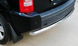10 549 р. Защита заднего бампера (Ø63 мм, нержавейка) Russtal Jeep Liberty KJ дорестайлинг (2001-2004)  с доставкой в г. Воронеж. Увеличить фотографию 3