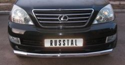 18 449 р. Одинарная защита переднего бампера SLITKOFF 76 мм Lexus GX470 J120 дорестайлинг (2002-2007)  с доставкой в г. Воронеж. Увеличить фотографию 2