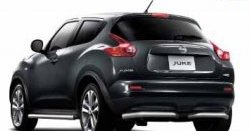 3 249 р. Длинная защита заднего бампера Petroil-Tuning 51 мм с передним приводом  Nissan Juke  1 YF15 (2010-2014) дорестайлинг  с доставкой в г. Воронеж. Увеличить фотографию 1