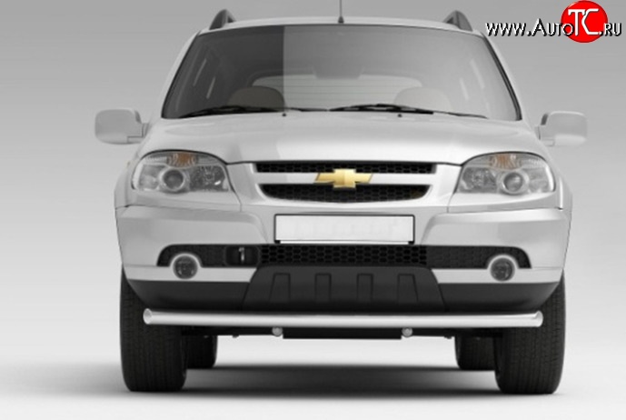 6 399 р. Одинарная защита переднего бампера DiMax 63 мм  Chevrolet Niva  2123 (2009-2020), Лада 2123 (Нива Шевроле) (2009-2021)  с доставкой в г. Воронеж
