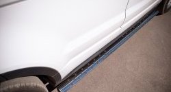 16 649 р. Защита порогов Russtal из овальной трубы с проступью (Dynamic) Land Rover Range Rover Evoque 1 L538 дорестайлинг 5 дв. (2011-2015)  с доставкой в г. Воронеж. Увеличить фотографию 4