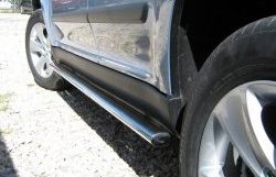 20 349 р. Защита порогов Russtal из овальной трубы диаметром 75x42 мм Skoda Yeti (2009-2013)  с доставкой в г. Воронеж. Увеличить фотографию 2