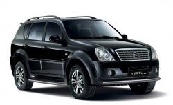 6 599 р. Одинарная защита переднего бампера Petroil Tuning диаметром 63 мм SSANGYONG Rexton Y250 (2006-2012)  с доставкой в г. Воронеж. Увеличить фотографию 2