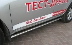 20 499 р. Защита порогов Russtal из овальной трубы Toyota RAV4 XA30 5 дв. 2-ой рестайлинг (2010-2013)  с доставкой в г. Воронеж. Увеличить фотографию 2