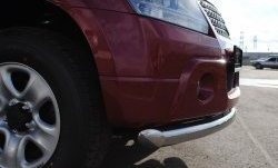 15 999 р. Одинарная защита переднего бампера SLITKOFF Suzuki Grand Vitara JT 5 дверей дорестайлинг (2005-2008)  с доставкой в г. Воронеж. Увеличить фотографию 2