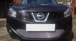 1 539 р. Сетка на бампер Russtal (хром) Nissan Qashqai 2 J11 рестайлинг (2017-2022)  с доставкой в г. Воронеж. Увеличить фотографию 6