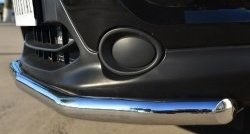 14 549 р. Одинарная защита переднего бампера диаметром 63 мм SLITKOFF Nissan Qashqai 2 J11 дорестайлинг (2013-2019)  с доставкой в г. Воронеж. Увеличить фотографию 3