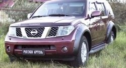 17 849 р. Расширители арок RA (комплект) Nissan Pathfinder R51 дорестайлинг (2004-2007) (Поверхность глянец (под окраску), Неокрашенные)  с доставкой в г. Воронеж. Увеличить фотографию 2