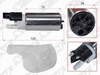 1 429 р. Насос топливный SAT Nissan AD Y12 дорестайлинг (2006-2016)  с доставкой в г. Воронеж. Увеличить фотографию 1