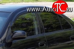 999 р. Комплект дефлекторов окон (ветровиков) 4 шт. (седан) Russtal Nissan Almera N16 седан дорестайлинг (2000-2003)  с доставкой в г. Воронеж