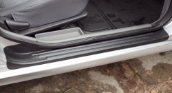 1 999 р. Накладки на порожки автомобиля RA Nissan Almera N16 седан дорестайлинг (2000-2003) (Комплект (4 шт.))  с доставкой в г. Воронеж. Увеличить фотографию 4