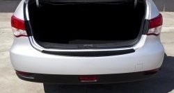 1 079 р. Накладка на задний бампер RA Nissan Almera G15 седан (2012-2019)  с доставкой в г. Воронеж. Увеличить фотографию 2