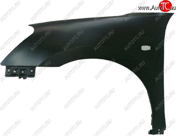 6 249 р. Переднее левое крыло SAT (пр-во Тайвань) Nissan Almera G15 седан (2012-2019) (Неокрашенное)  с доставкой в г. Воронеж