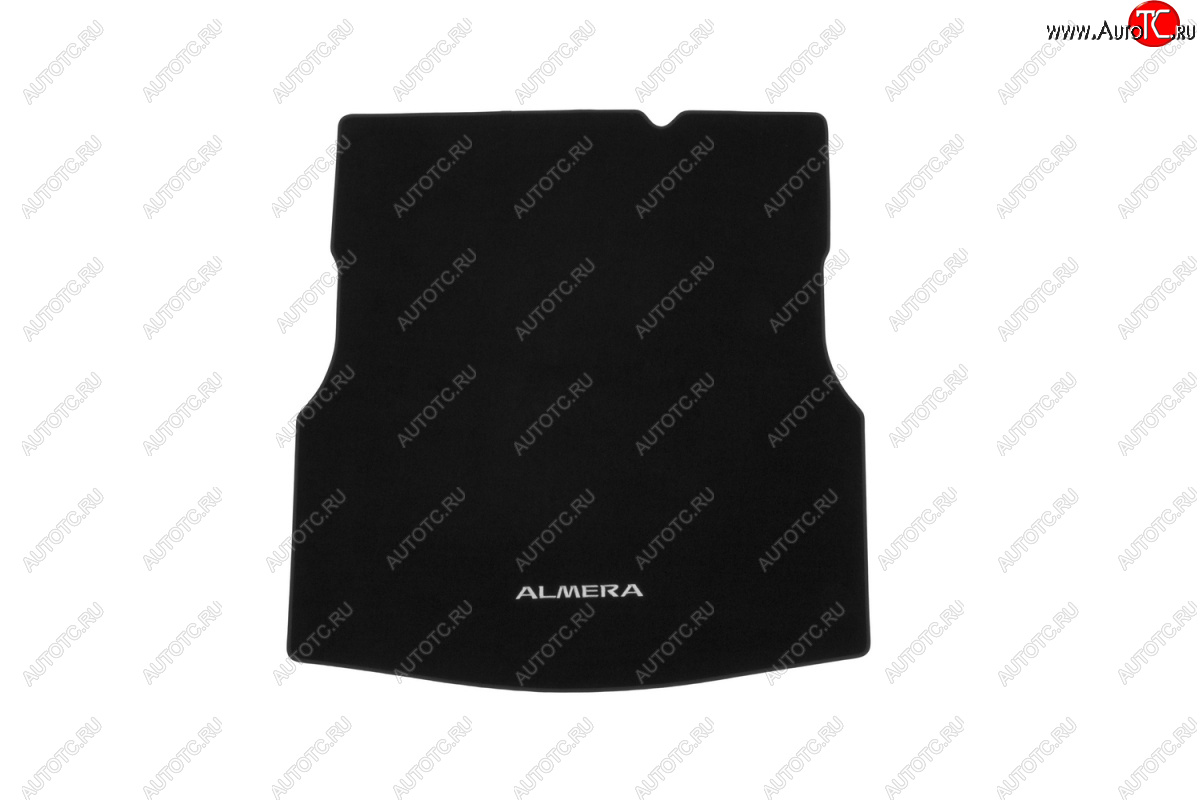 659 р. Коврик багажника Element (текстиль) Nissan Almera G15 седан (2012-2019) (Черный)  с доставкой в г. Воронеж
