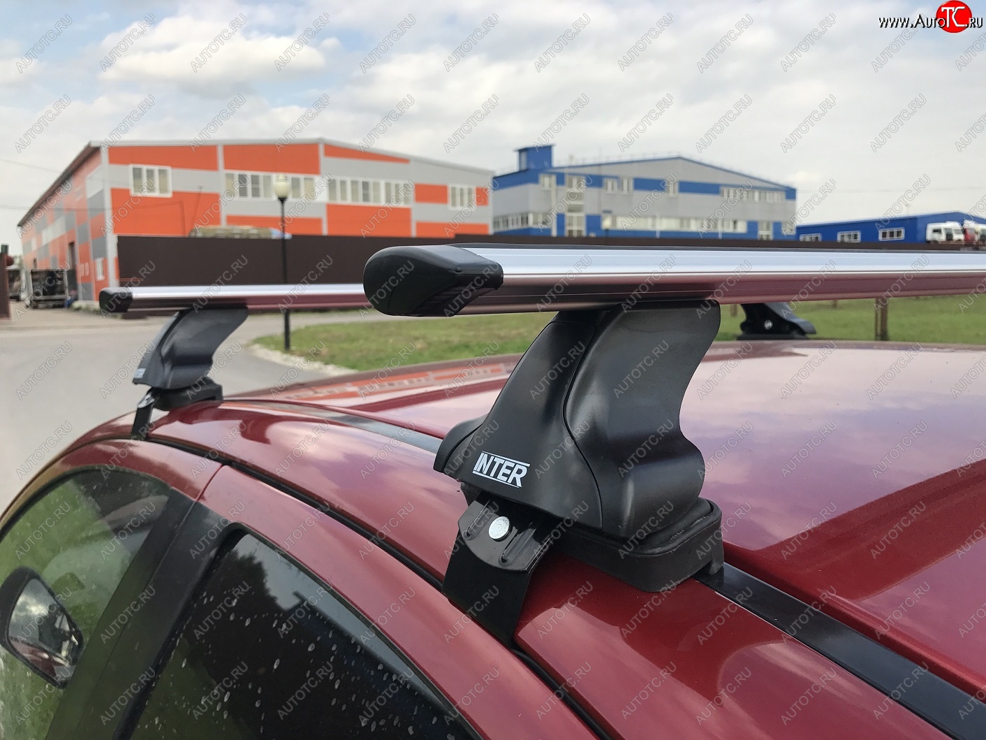 2 499 р. Комплект опор багажника INTER Nissan Almera G15 седан (2012-2019)  с доставкой в г. Воронеж