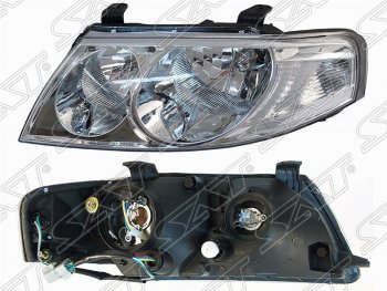 Левая фара передняя EURO SAT Nissan Almera Classic седан B10 (2006-2013)