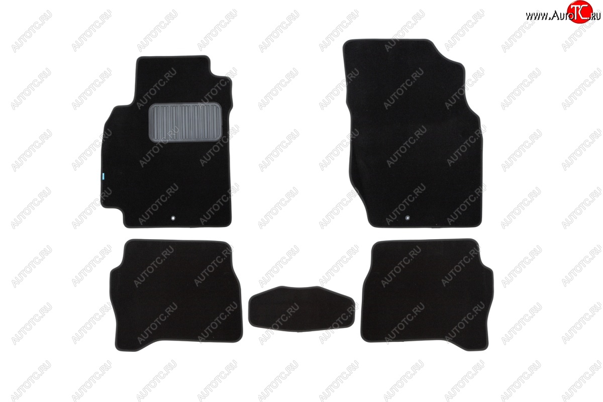 9 549 р. Коврики в салон Klever Premium (текстиль)  Nissan Almera Classic  седан (2006-2013) B10 (Черный)  с доставкой в г. Воронеж