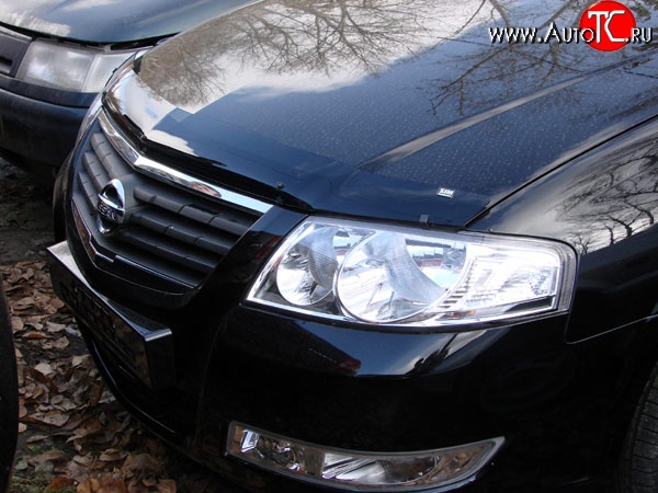 2 699 р. Дефлектор капота NovLine Nissan Almera Classic седан B10 (2006-2013)  с доставкой в г. Воронеж