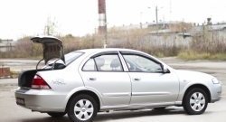 1 389 р. Накладка на задний бампер RA Nissan Almera Classic седан B10 (2006-2013)  с доставкой в г. Воронеж. Увеличить фотографию 3