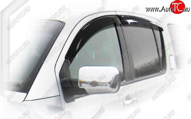 2 159 р. Дефлектора окон CA-Plastiс  Nissan Armada (2003-2007) TA60 дорестайлинг (Classic полупрозрачный)  с доставкой в г. Воронеж