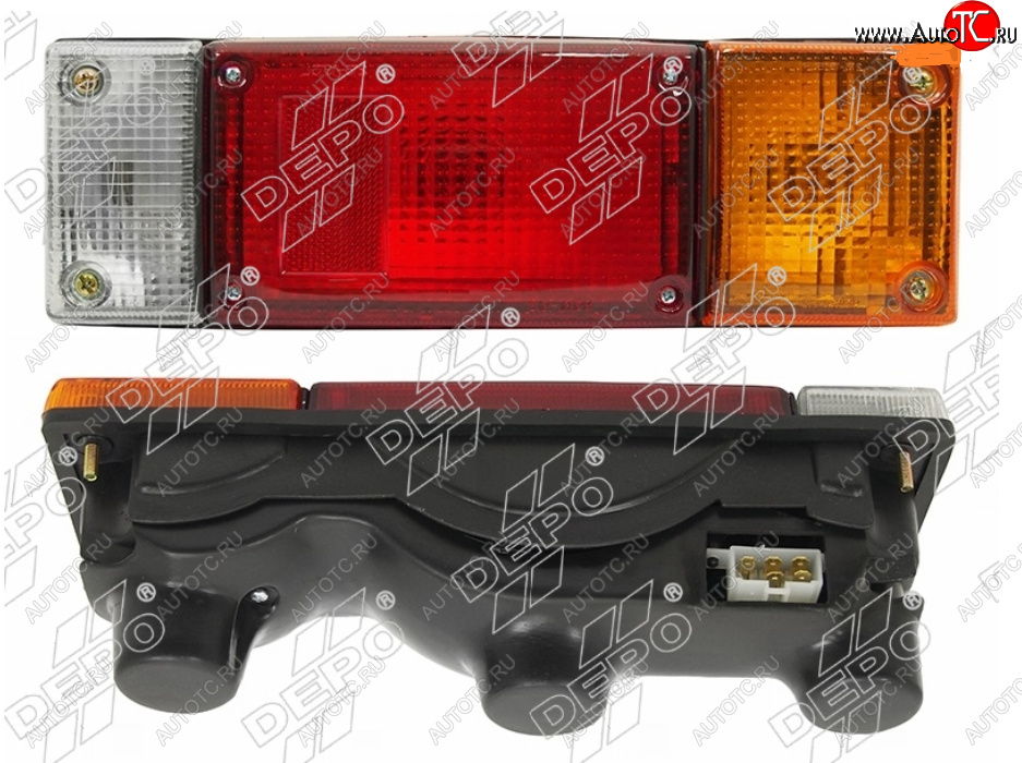 1 229 р. Правый фонарь задний DEPO Nissan Atlas F23 правый руль рестайлинг (1992-2007)  с доставкой в г. Воронеж