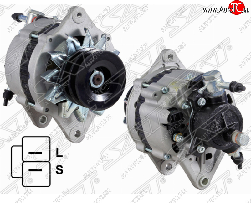 9 549 р. Генератор SAT (24V/32A / TD42, 3.2, 4.3)  Nissan Atlas  F23 - Patrol  4  с доставкой в г. Воронеж