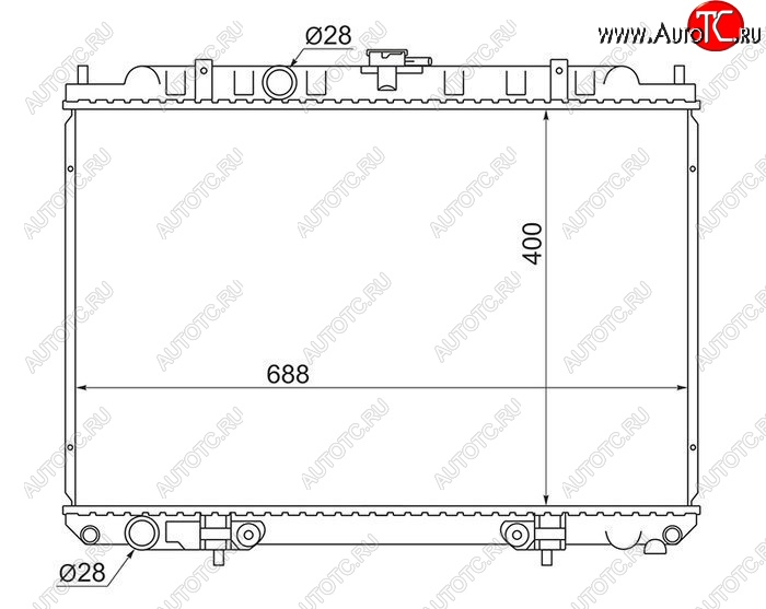 5 599 р. Радиатор двигателя (пластинчатый, МКПП/АКПП) SAT Nissan Tino V10 доресталийнг (1998-2003) с доставкой в г. Воронеж Увеличить фотографию 1 5 599 р. Радиатор двигателя (пластинчатый, МКПП/АКПП) SAT Nissan Tino V10 доресталийнг (1998-2003) с доставкой в г. Воронеж