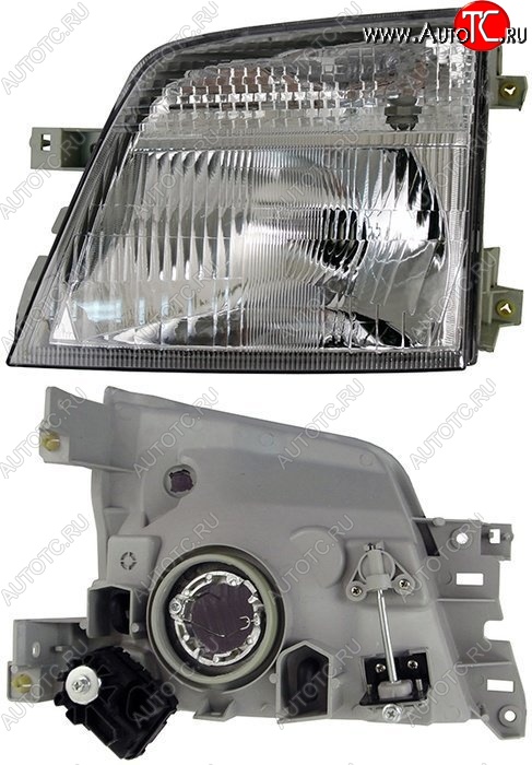 2 099 р. Левая фара SAT  Nissan Caravan E25 (2001-2012) E25 правый руль  с доставкой в г. Воронеж