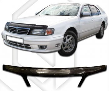 Дефлектор капота (exclusive ) CA-Plastiс  Nissan Cefiro A32 (1994-1998)