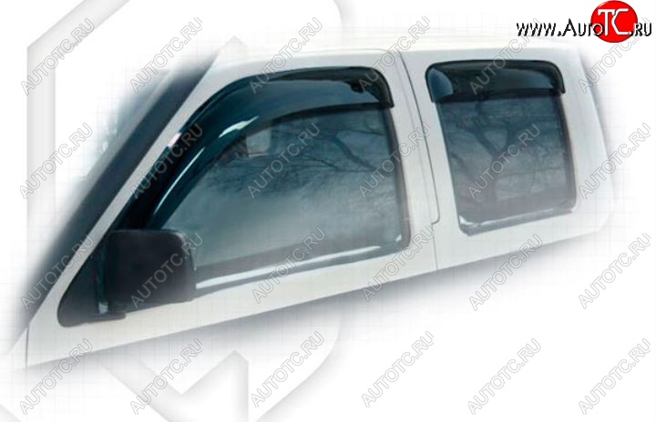 2 079 р. Дефлектора окон CA-Plastiс  Nissan Datsun (1990-1995) (Classic полупрозрачный, Без хром.молдинга)  с доставкой в г. Воронеж