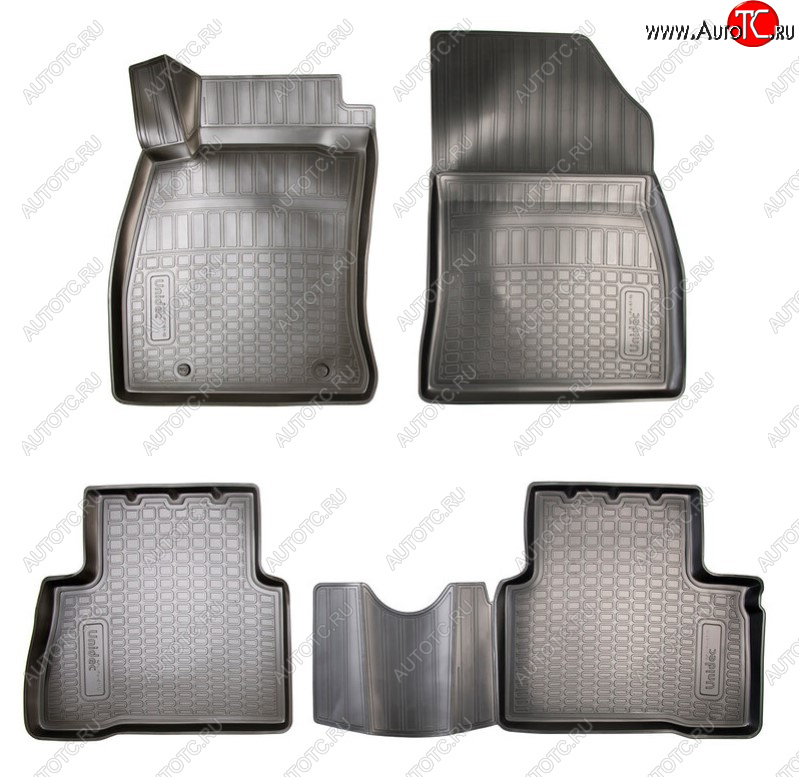 2 299 р. Комплект ковриков в салон Norplast Unidec  Nissan Juke  1 YF15 (2010-2014) дорестайлинг (Цвет: черный)  с доставкой в г. Воронеж
