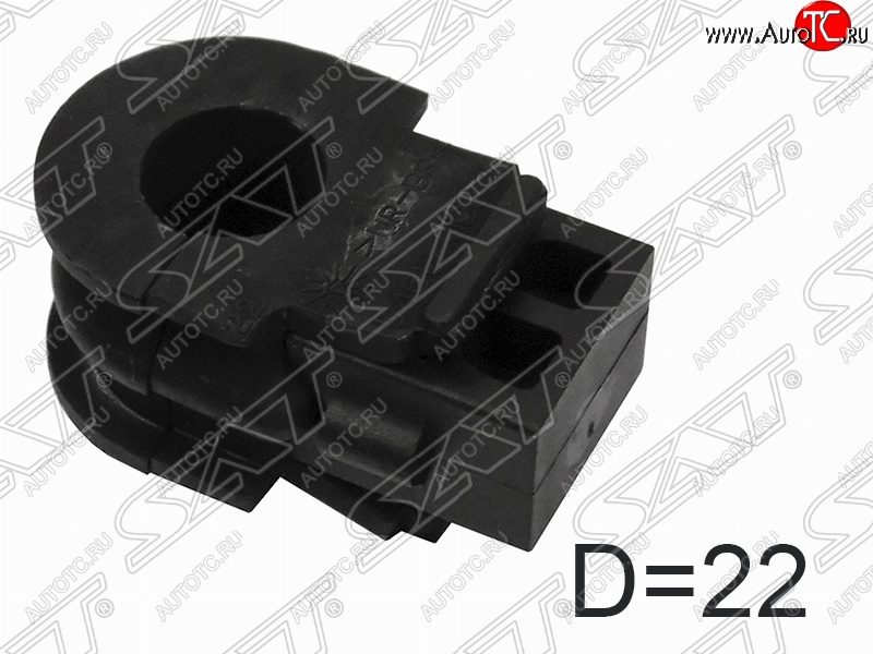 239 р. Резиновая втулка переднего стабилизатора (D=22) SAT (LH=RH)  Nissan Juke  1 YF15 (2010-2014), Nissan Qashqai ( 1,  2) (2007-2022), Nissan X-trail ( 2 T31,  3 T32) (2007-2022), Renault Koleos ( 1) (2007-2016)  с доставкой в г. Воронеж