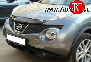3 299 р. Дефлектор капота NovLine Nissan Juke 1 YF15 дорестайлинг (2010-2014) с доставкой в г. Воронеж Увеличить фотографию 1 3 299 р. Дефлектор капота NovLine Nissan Juke 1 YF15 дорестайлинг (2010-2014) с доставкой в г. Воронеж