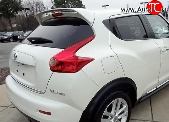 3 399 р. Спойлер Original Design Nissan Juke 1 YF15 дорестайлинг (2010-2014) (Неокрашенный)  с доставкой в г. Воронеж