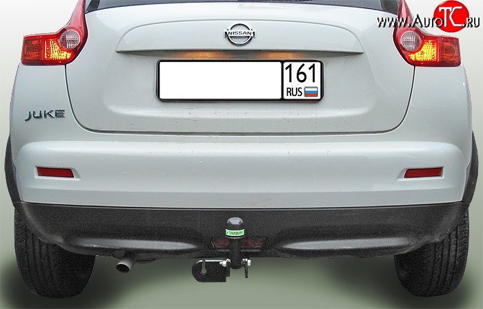54 999 р. Фаркоп (2WD) Лидер Плюс Nissan Juke 1 YF15 дорестайлинг (2010-2014) (Без электропакета)  с доставкой в г. Воронеж