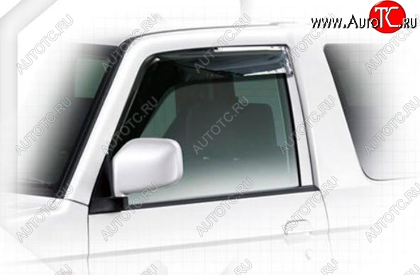 1 839 р. Дефлектора окон CA-Plastiс Nissan Kix (2008-2012) (Classic полупрозрачный)  с доставкой в г. Воронеж
