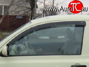 999 р. Комплект дефлекторов окон (ветровиков) 4 шт. (3 двери) Russtal Nissan Micra K12 5 дв. дорестайлинг (2002-2005)  с доставкой в г. Воронеж